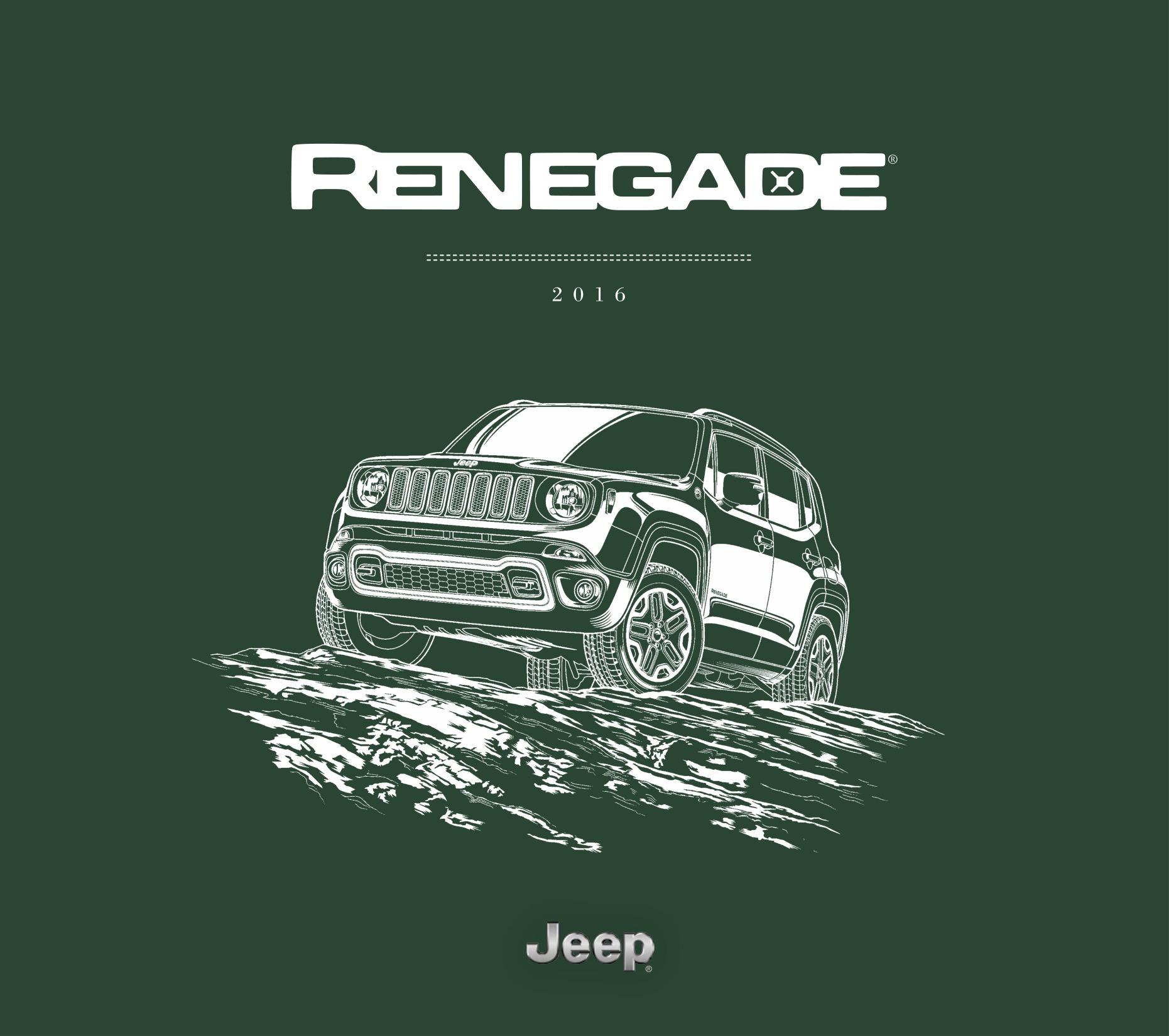 2016 Jeep Renegade Brochure